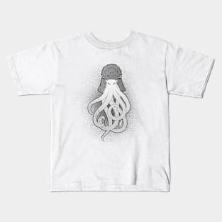 Coo-thulhu - BW Kids T-Shirt